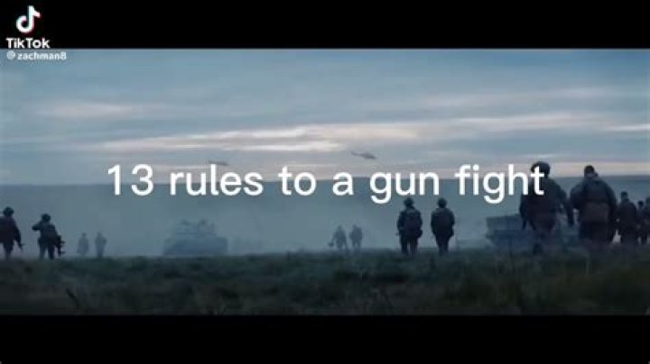 13 Rules To A Gunfight Usmc
