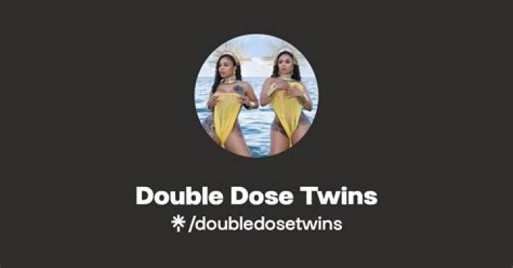 Double Dose Twins OnlyFans Leak: Uncovering The Truth