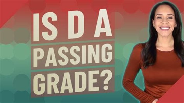 Is D+ a passing grade?