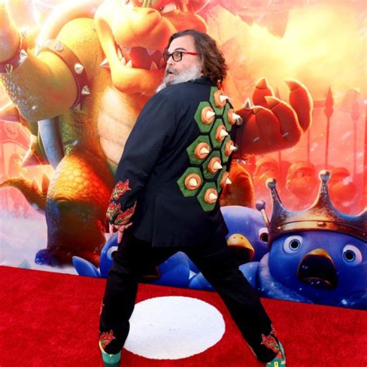 Jack Black Steals The Show In Mario Red Carpet Shenanigans