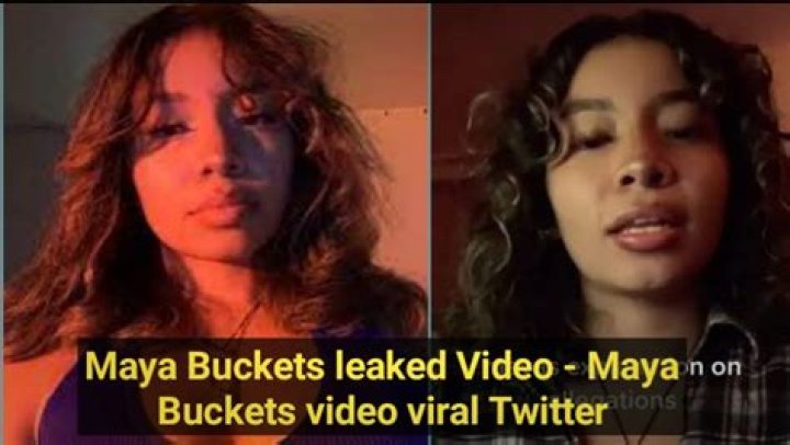Maya Buckets Exposed: Check The Leaked Video On Social Sites