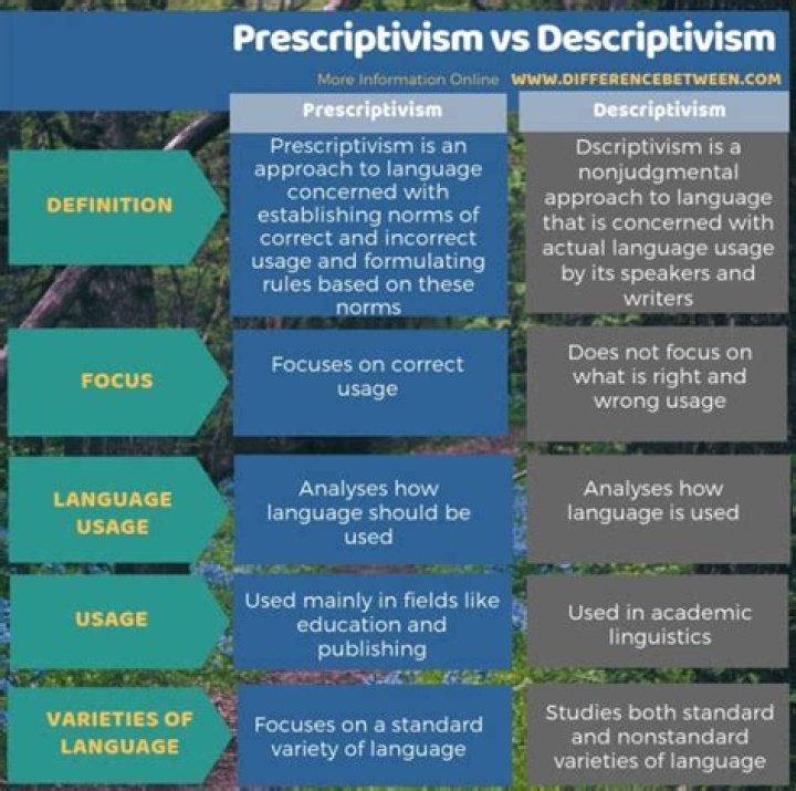 retire the words prescriptivist and descriptivist ·