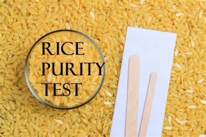 Rice Thresher Purity Test