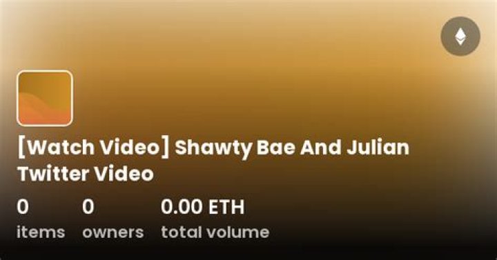Shawty Bae and Julian Onlyf video shared on Twitter and Telegram (Watch)