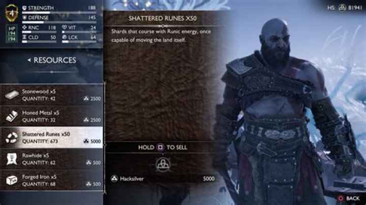 Should I sell Shattered Runes in God of War Ragnarok? ·