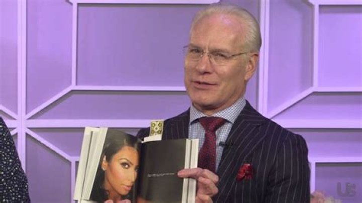 Tim Gunn Flips Through Kim Kardashian Selfie Book: 