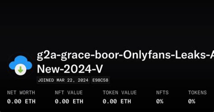 Unveiled: The Grace Boor OnlyFans Leak