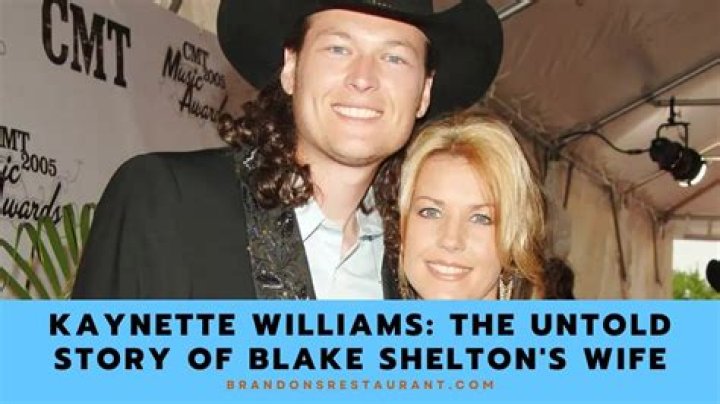 Unveiling The Intriguing Story Of Blake Shelton's First Wife: Secrets Revealed