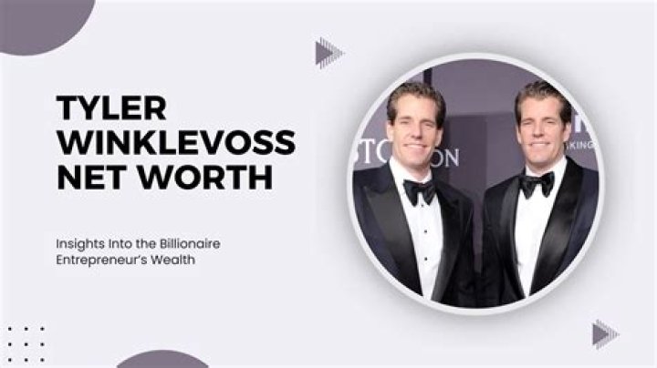 Unveiling Tyler Winklevoss's Net Worth: A Journey To Billions