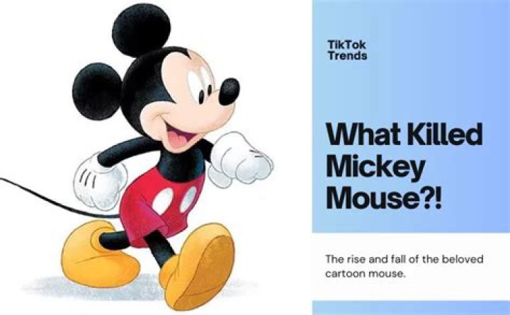 What killed Mickey Mouse? TikTok trend leaves netizens startled